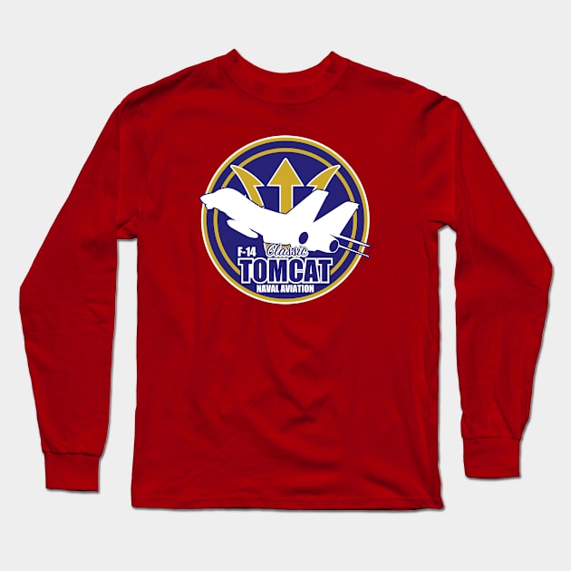 F-14 Tomcat Long Sleeve T-Shirt by TCP